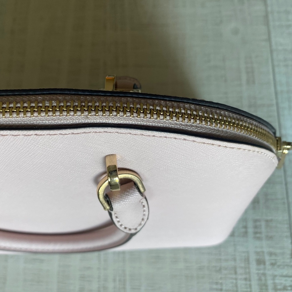 Michael Kors Emmy Large Dome Satchel Leather Purse in Color Blossom - Picture 10 of 10